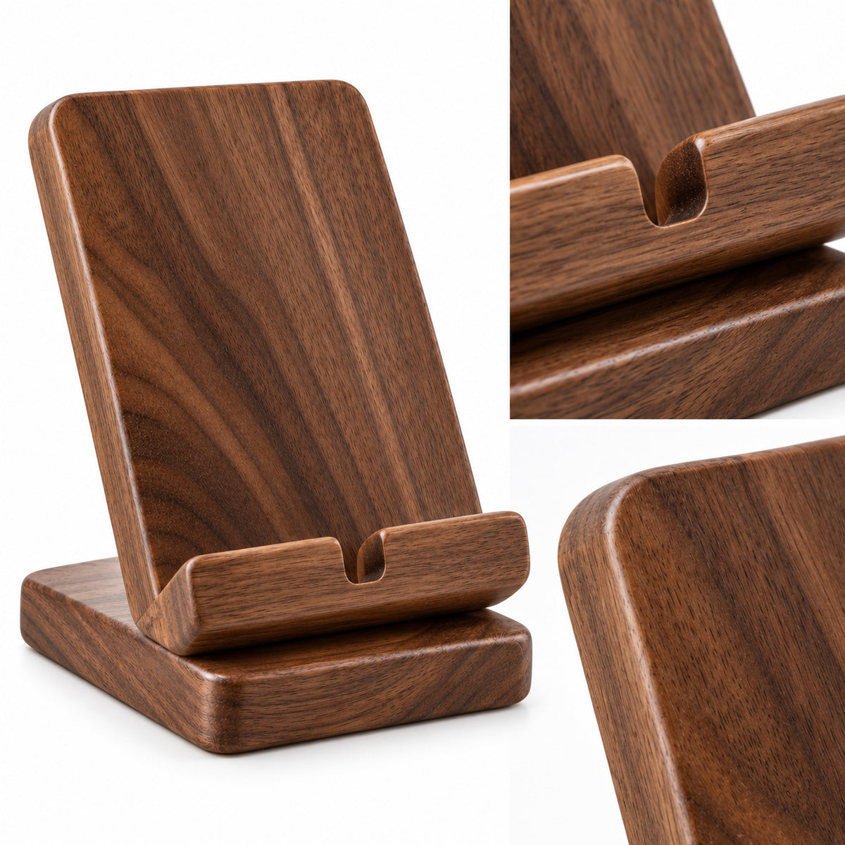 Walnut Phone Stand