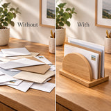 Oak Arch Letter Rack