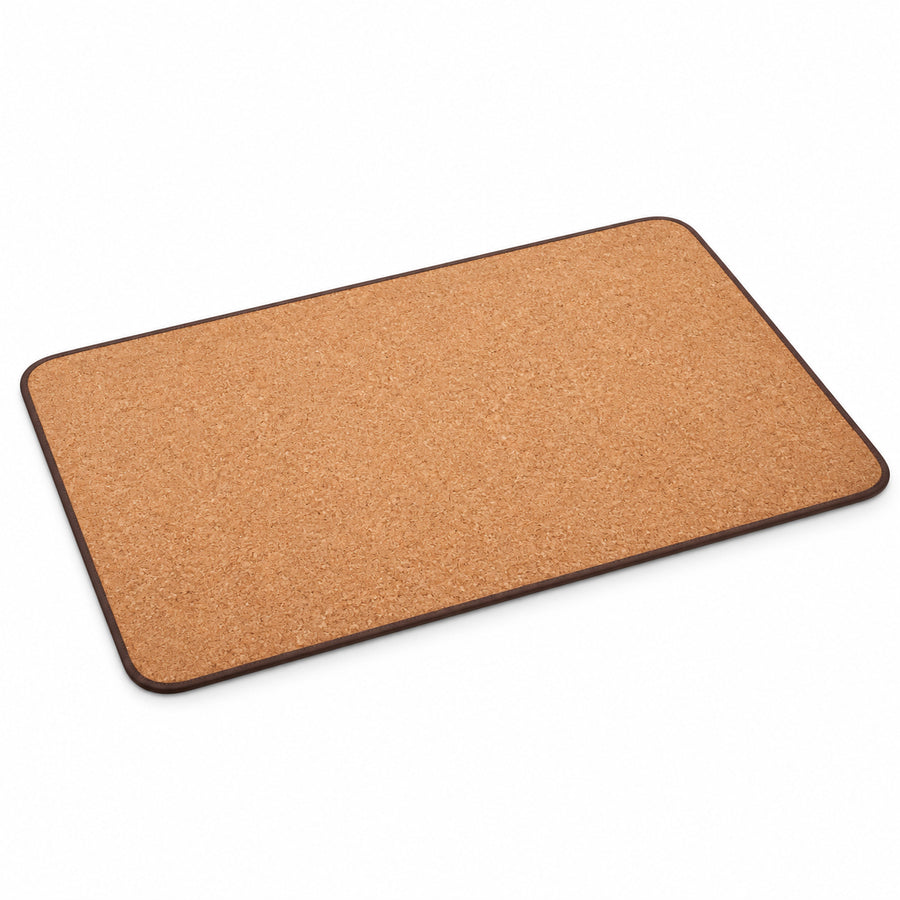 Rounded Cork Desk Mat