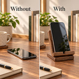 Walnut Phone Stand